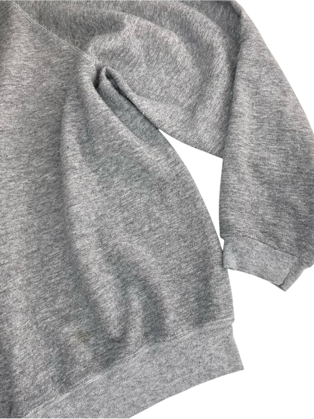 Reformation Repurposed Vintage Crew Sweatshirt Grey Lightweight - Picture 7 of 10